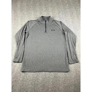 Under Armour HeatGear Quarter Zip Shirt‎ Men's Size Small